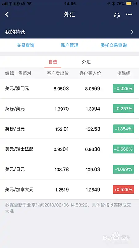 如何通过中国银行网上银行进行外汇交易