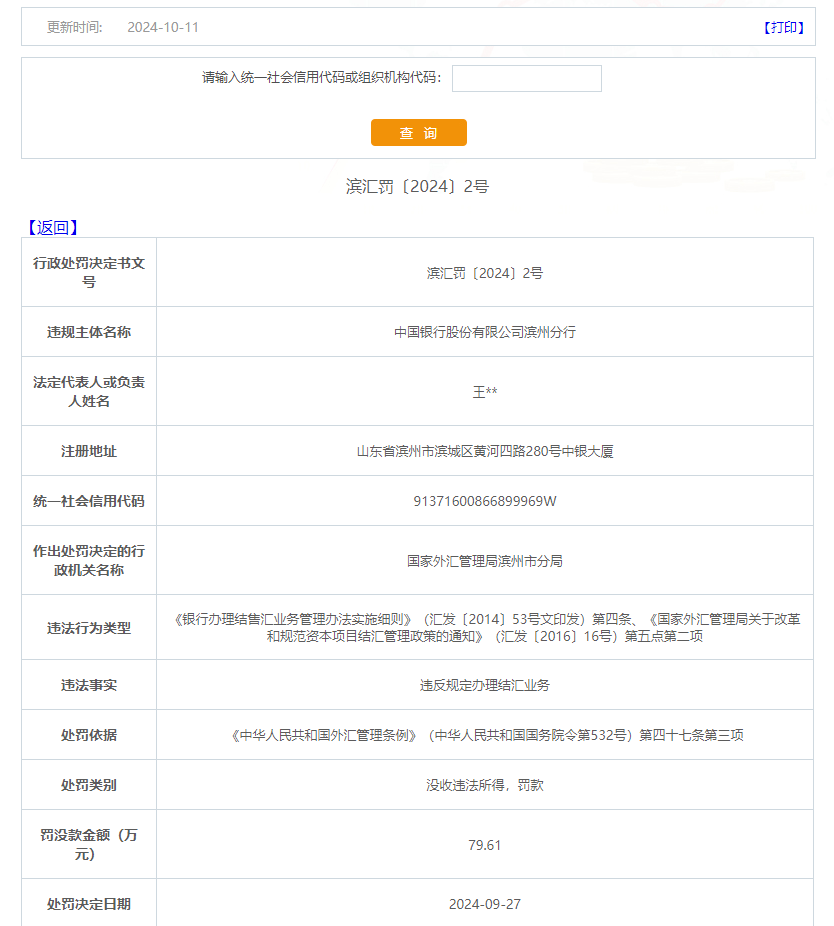 国家外汇管理局对中国银行处罚_中国银行违反规定办理结汇业务_中国银行外汇买卖