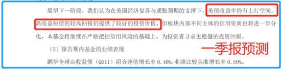 QDII债券基金风险_鹏华基金美债亏损_鹏华高收益债美元现汇