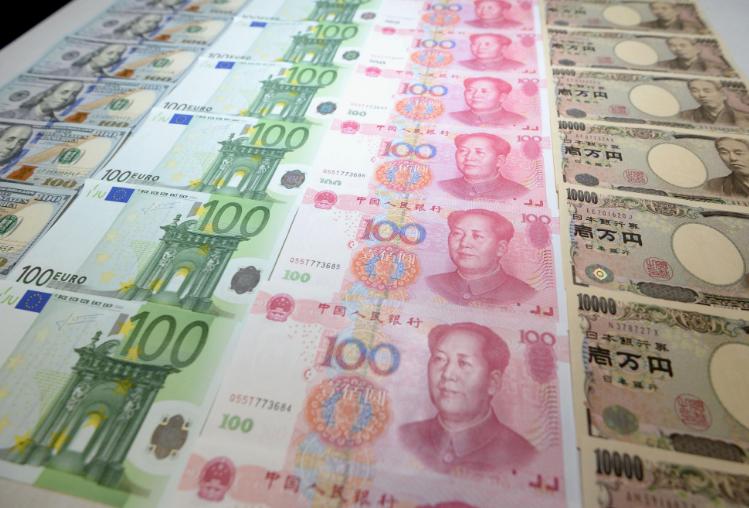 人民币国际化路径_人民币外汇储备占比_外汇储备世界排名