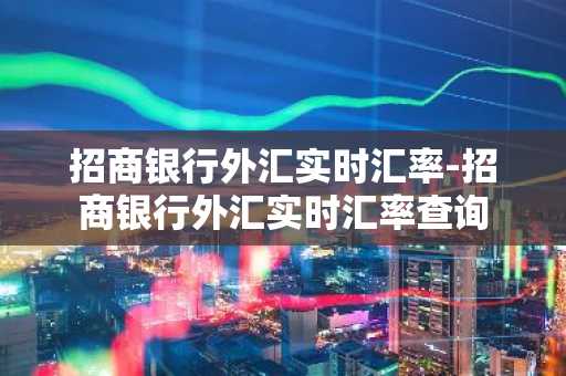 招商银行实时汇率查询方式_招商银行外汇实时汇率_招商银行 外汇业务