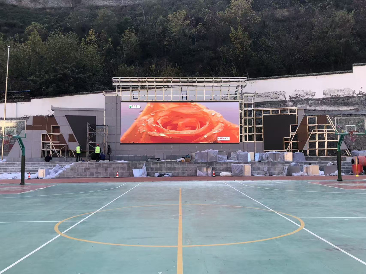 Ph10户外全彩屏参数_P10户外屏技术参数_证券多屏显示解决方案