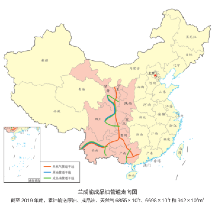 油气管道输送方式_中国原油管道图_西气东输管道工程介绍