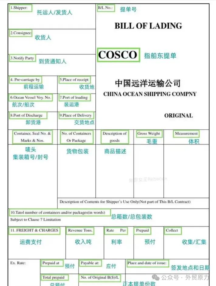 船公司进口结汇单据_外贸单证种类大全_外贸单证流程