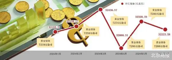 黄金储备变动趋势_中国外汇储备规模分析_外汇储备走势