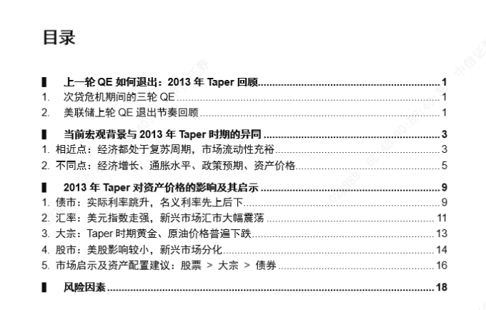 债市对股市的影响_美联储Taper信号_实际利率冲击