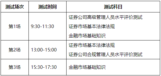 2025年8月证券考试科目及时间_2025年8月证券从业考试时间安排_证券从业考试时间安排