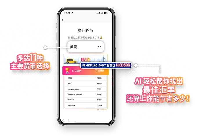 香港外币兑换点差_银行外汇兑换手续费_汇立银行最佳汇率攻略